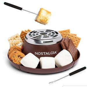 Nostalgia Electric S'mores Maker - Brown